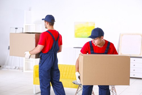 Office removals planning in Old Oak Common commercial area