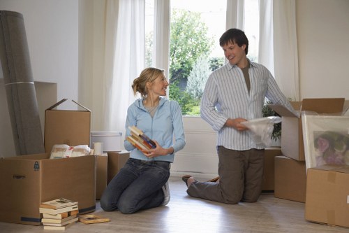 Local moving team handling furniture removal in Old Oak Common