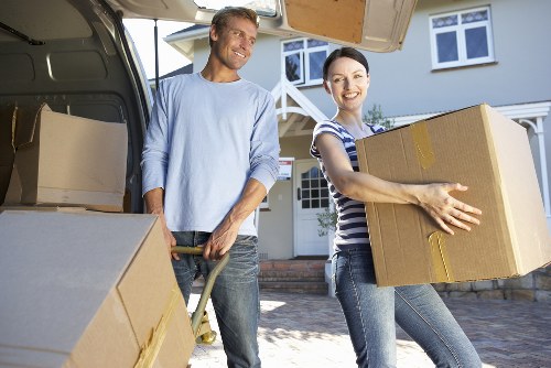 Professional movers navigating access and parking in Old Oak Common