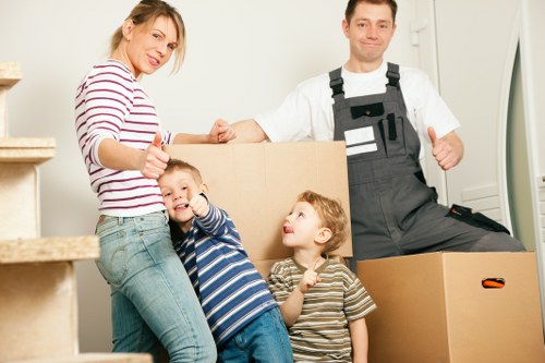 Commercial office removals and equipment transport in Old Oak Common